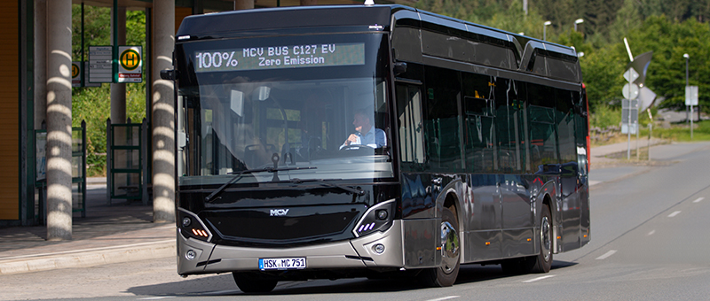MCV C127 EV – an Egyptian electric bus for the German market
